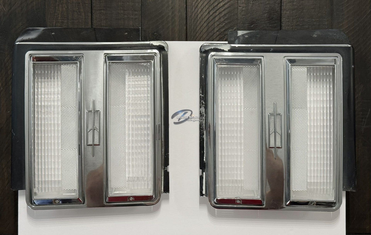 1978 or 1980 Oldsmobile Cutlass Tail Light Lens Pair Clear or Red