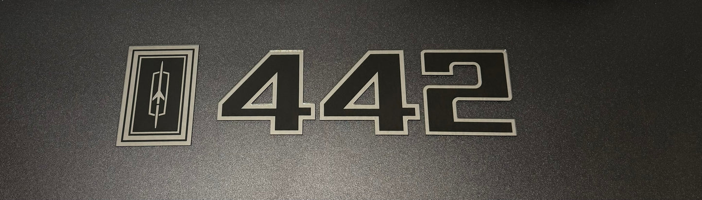 1978 - 1988 Gbody Trunk Plaque Emblem Customize your trunk