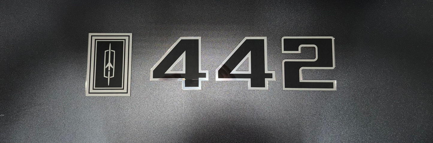 1978 - 1988 Gbody Trunk Plaque Emblem Customize your trunk
