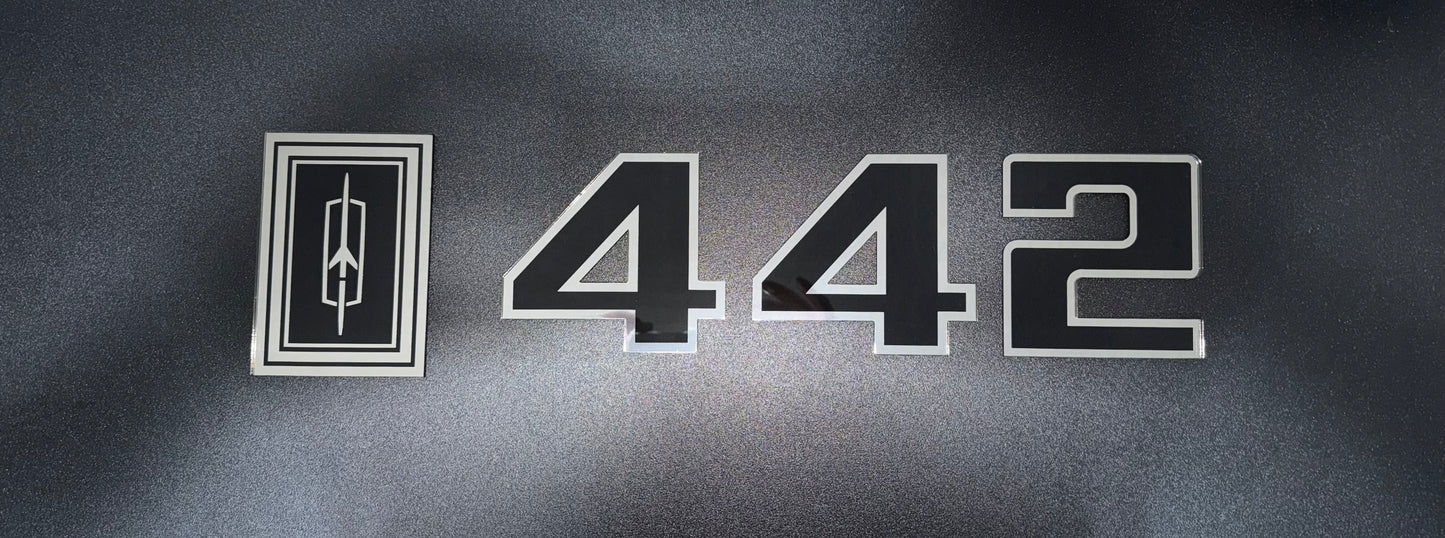 1978 - 1988 Gbody Trunk Plaque Emblem Customize your trunk