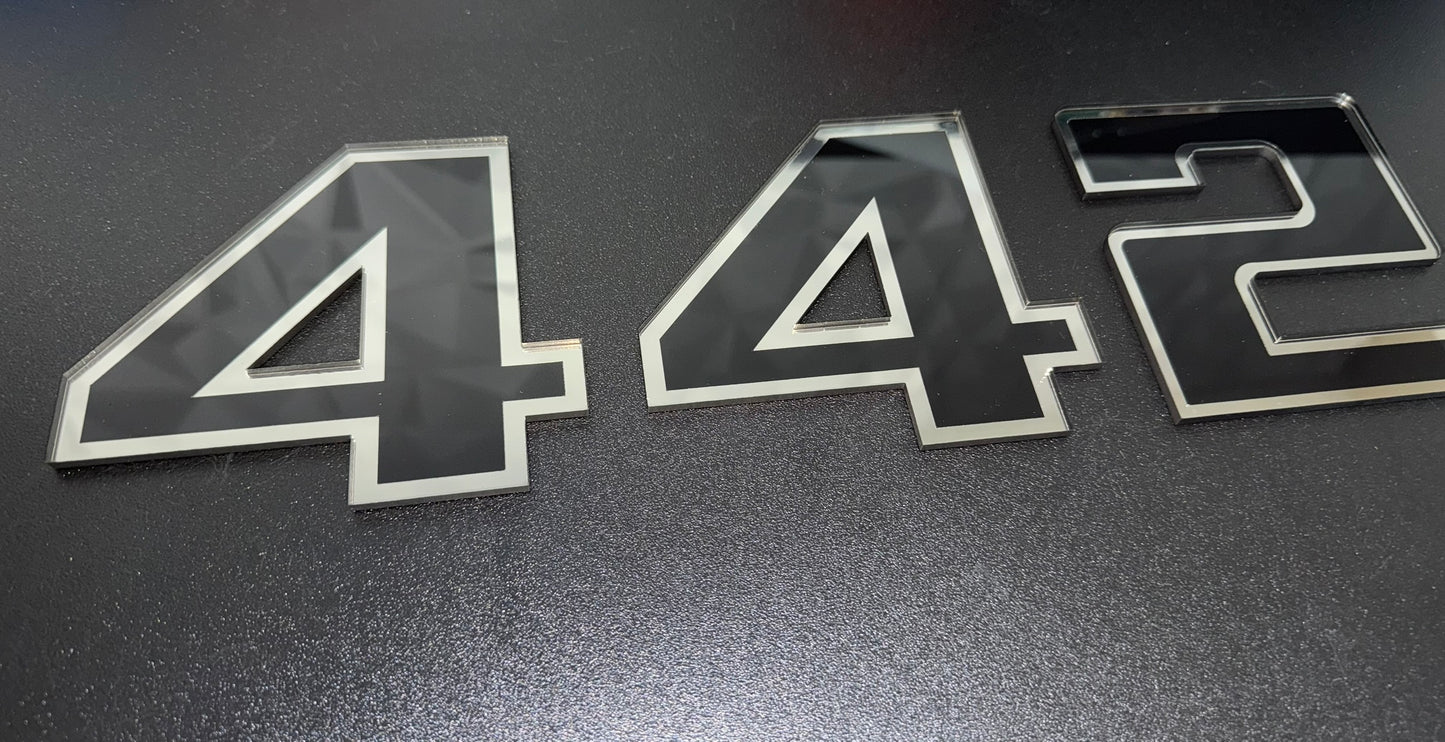 1978 - 1988 Gbody Trunk Plaque Emblem Customize your trunk