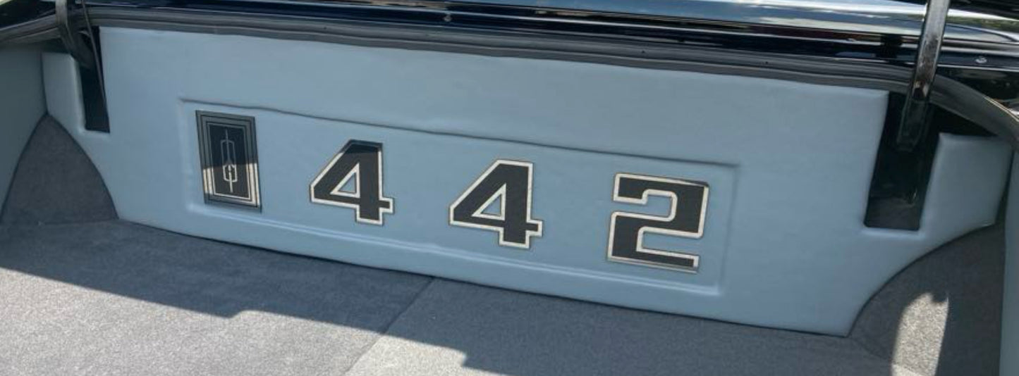 1978 - 1988 Gbody Trunk Plaque Emblem Customize your trunk