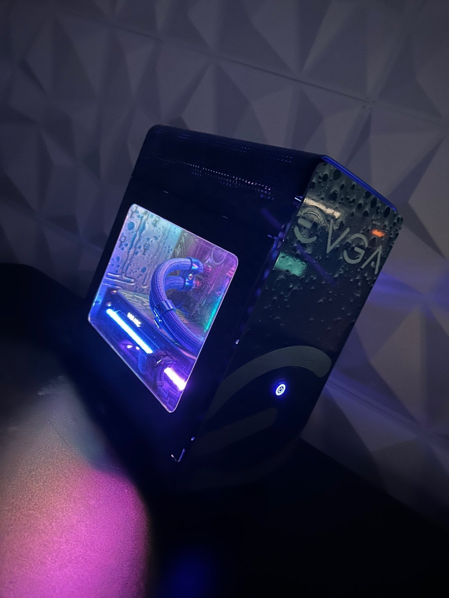 Intel core i5 ARC A770 Project Wet Modified Gaming Computer