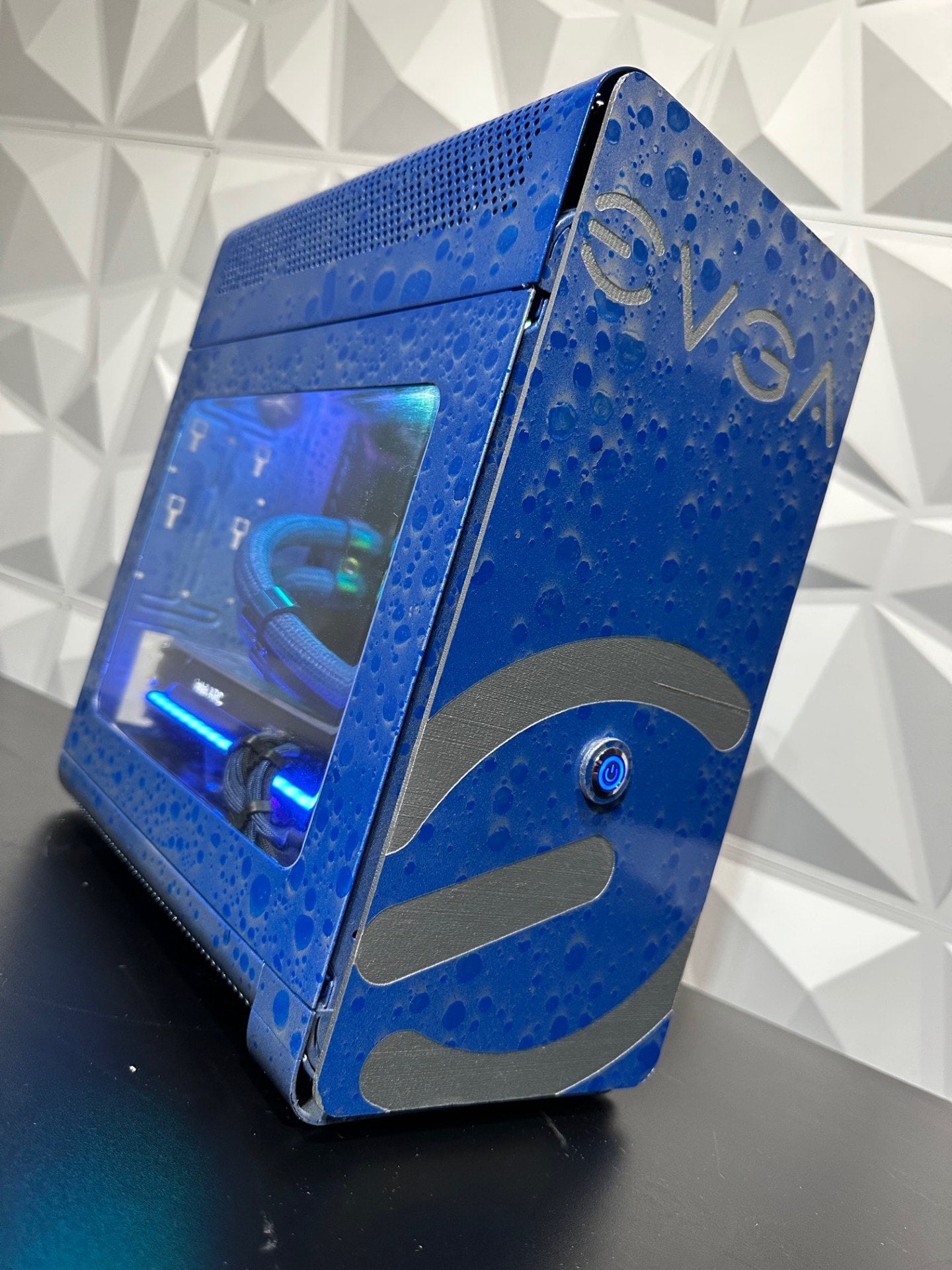 Intel core i5 ARC A770 Project Wet Modified Gaming Computer