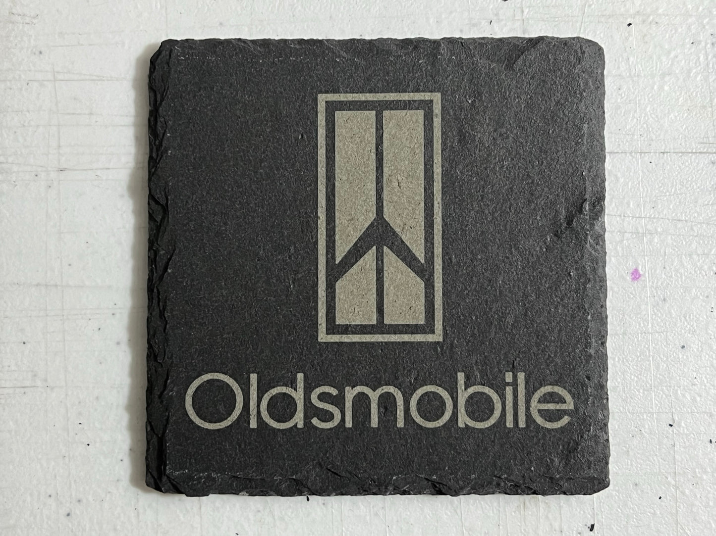 Oldsmobile Laser Etched Stone Coasters