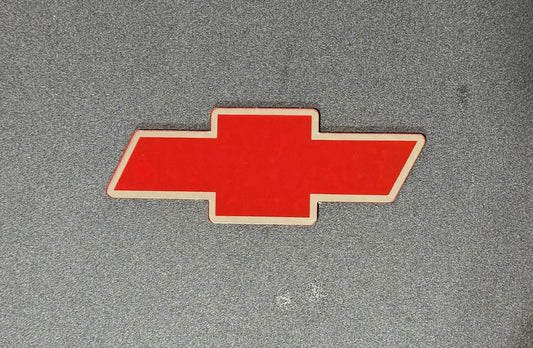 1998 - 2004 Chevrolet S10 2ND GEN Front Bowtie Emblem Replacement Badge Red V2.0