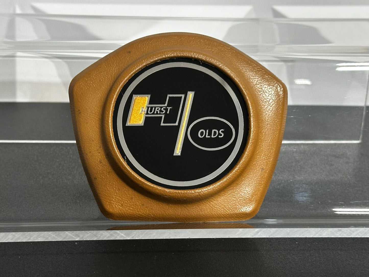 78 79 1978 1979 Hurst Oldsmobile Cutlass Rally Wheel Horn Button Emblem NEW Reproduction