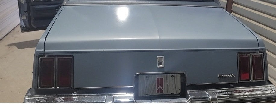 1980 - 1987 Oldsmobile Cutlass 4 door Tail Light Lens (lens only) Pair