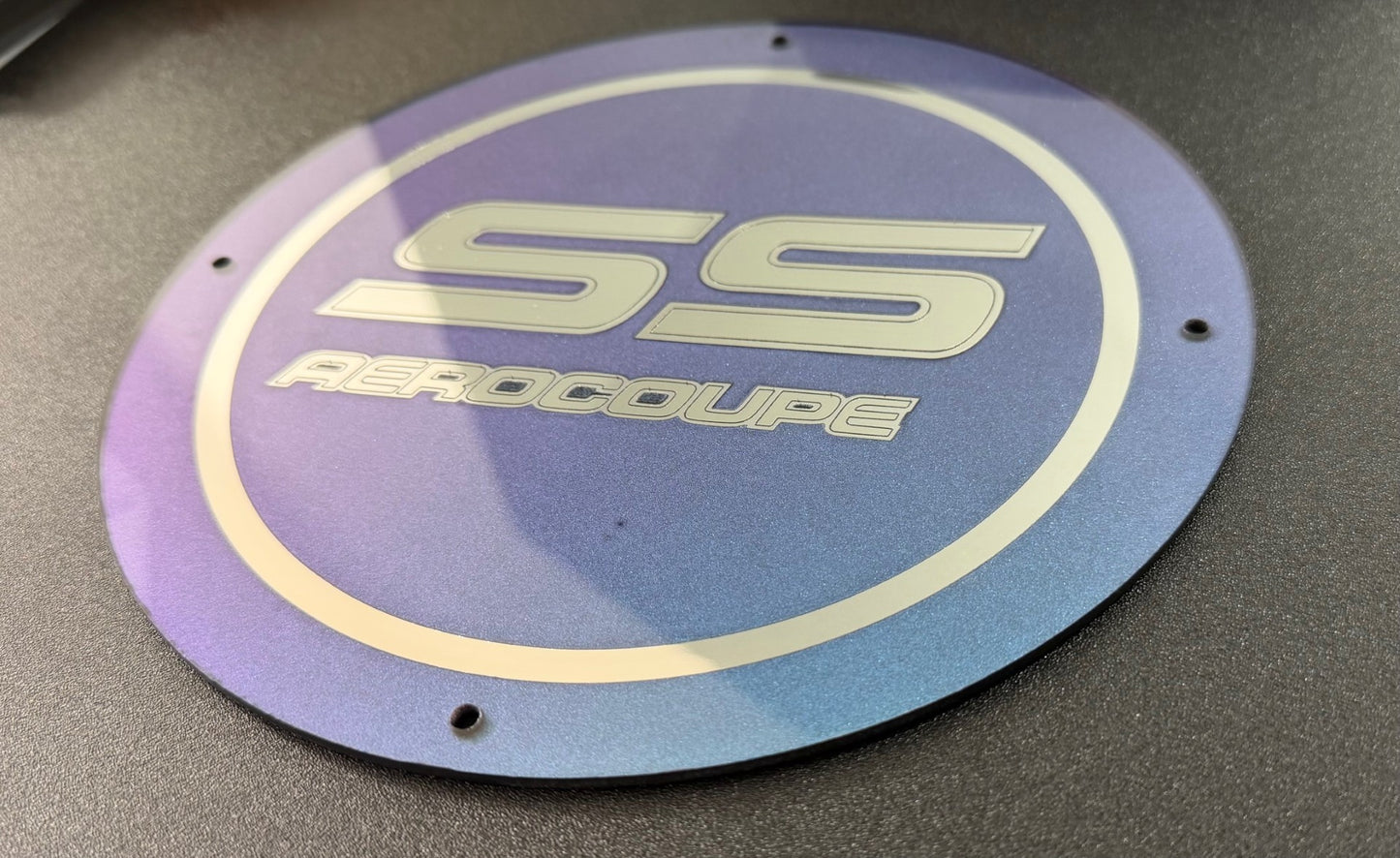 8.5" Monte Carlo SS Aero Coupe cover plate color shift