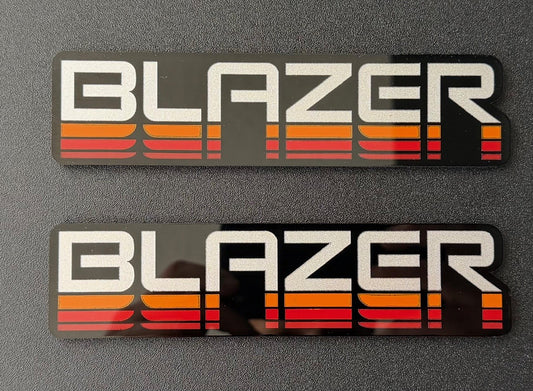 Chevrolet Chevy First Gen Blazer S10 Sport Fender Emblem Pair repop