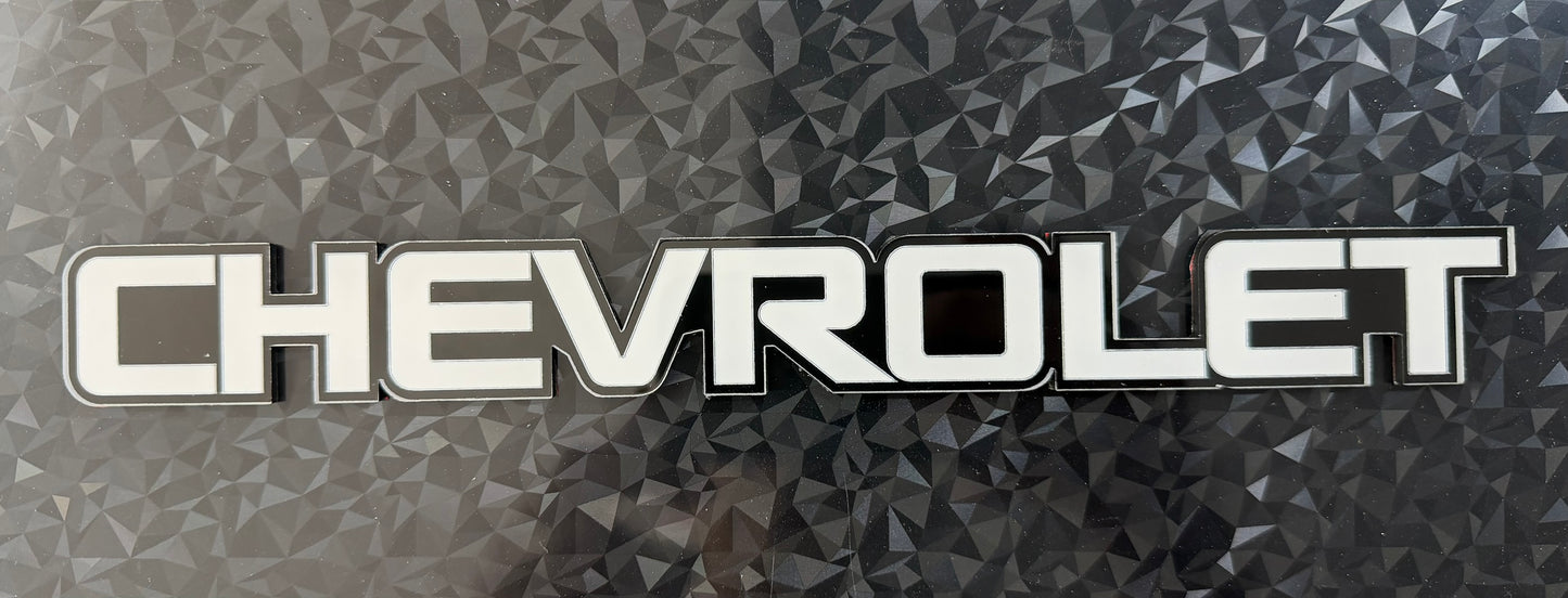Chevrolet 1995 - 2005 Second Gen Blazer S10 Emblem set plus Bowtie