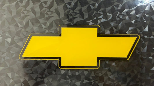 1998 - 2004 Chevrolet S10 2ND GEN Front Bowtie Emblem Version 2.0 Yellow Black