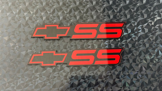 Chevrolet Second Gen S10 1994 - 1997 S10 SS Emblem Pair