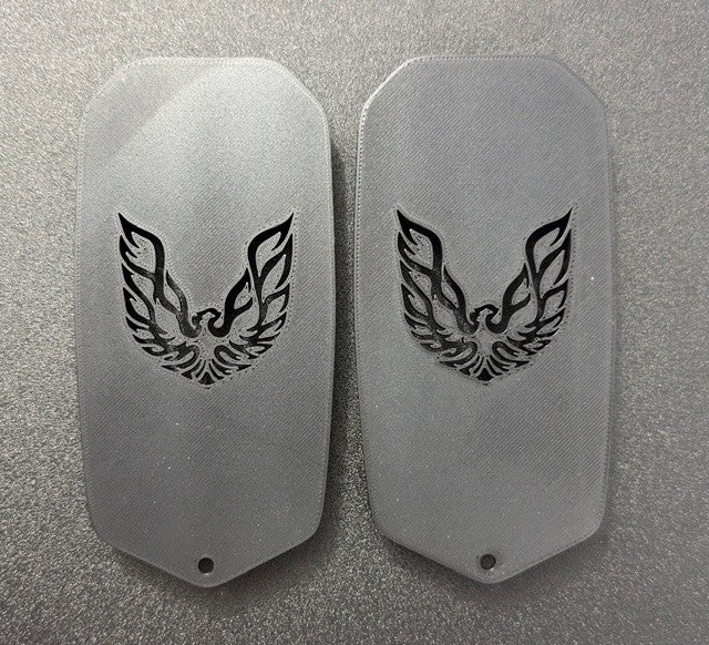 GM 1970 - 1992 Pontiac Screaming Chicken Firebird F Body Door Jamb Vents (Pair)
