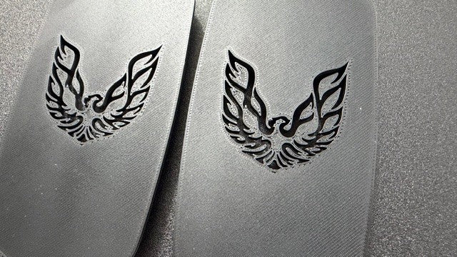 GM 1970 - 1992 Pontiac Screaming Chicken Firebird F Body Door Jamb Vents (Pair)