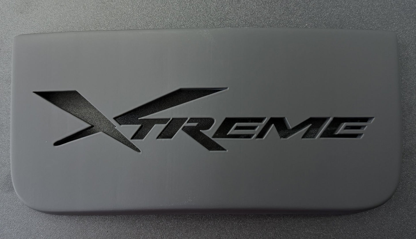 Chevrolet S10 & Blazer Xtreme Front Filler Plate Xtreme Only Centered Cutout