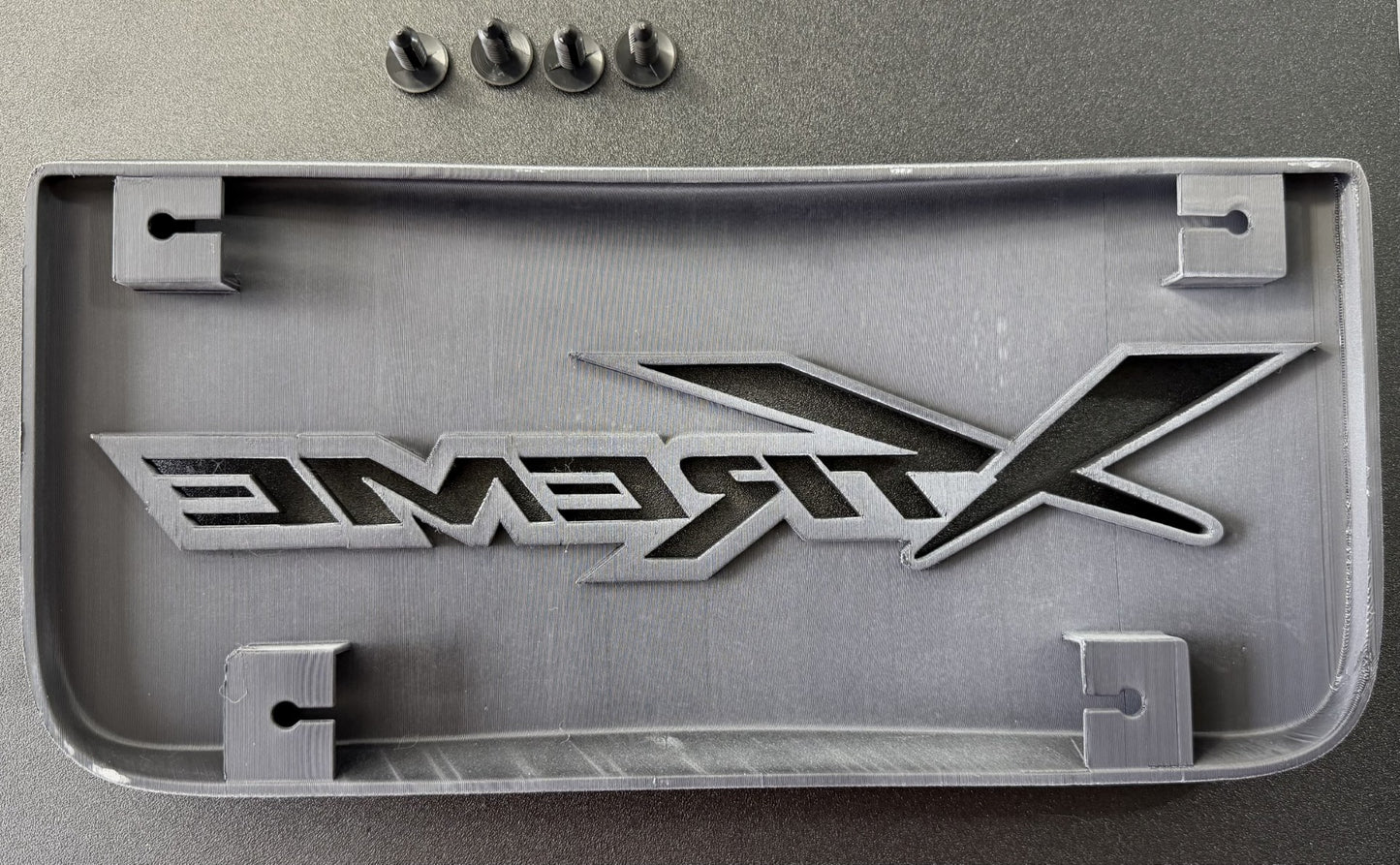 Chevrolet S10 & Blazer Xtreme Front Filler Plate Xtreme Only Centered Cutout