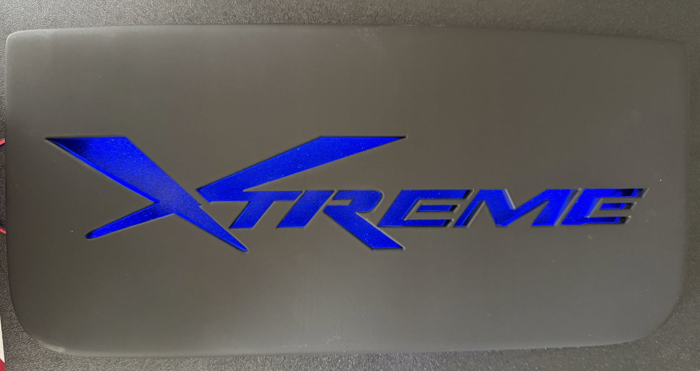 Chevrolet S10 & Blazer Xtreme Front Filler Plate Xtreme Only Centered Cutout