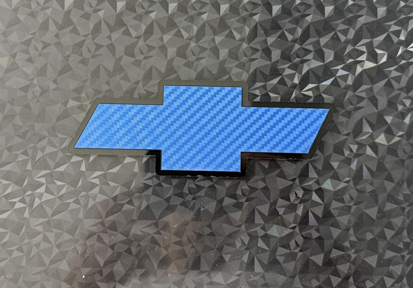 1998 - 2004 Chevrolet S10 2ND GEN Front Bowtie Emblem s10 bow tie Carbon Blue