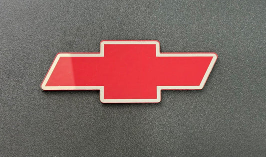 1998 - 2004 Chevrolet S10 2ND GEN Front Bowtie Emblem Replacement Badge Red V2.0