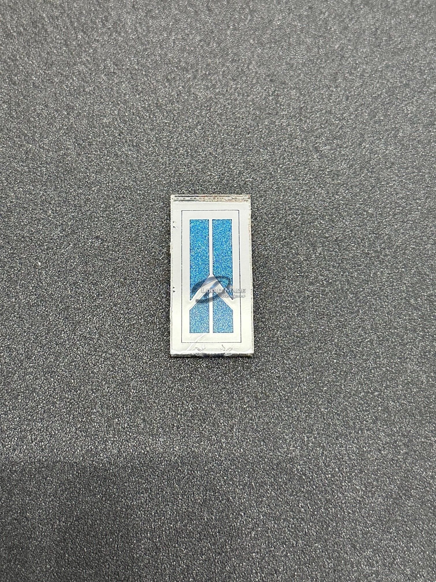 1984 - 88 Oldsmobile Cutlass 442 Rear Tail Light Lens Rocket Emblem Bl ...