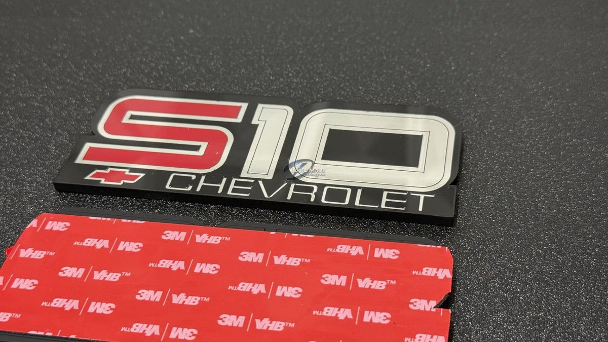 Chevrolet Chevy First Gen S10 Fender Emblem Pair repop