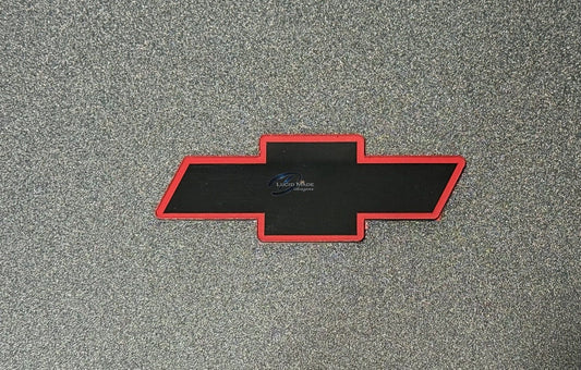 1998 - 2004 Chevrolet S10 Front Bowtie Replacement S10 bow tie Gloss Red & BLK